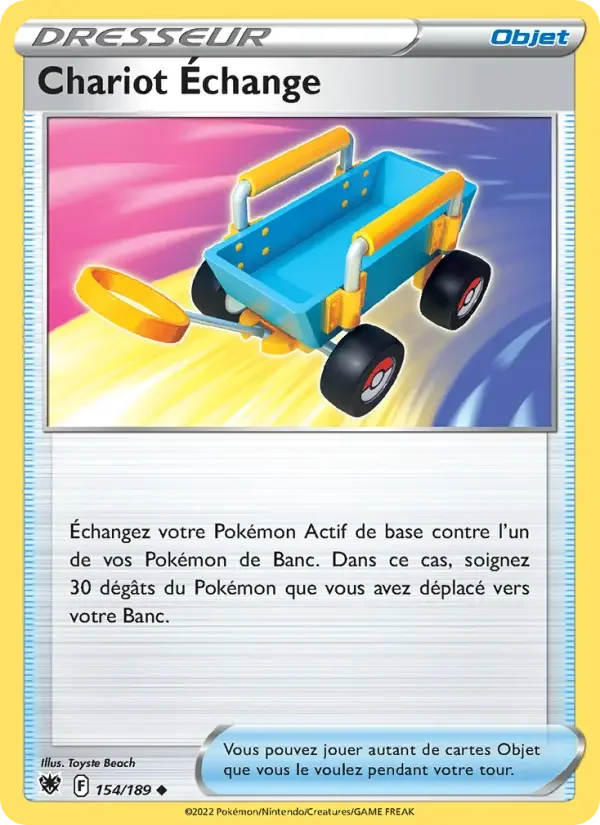 Carte Chariot Échange