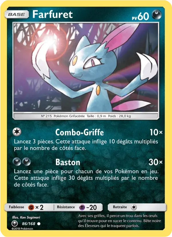 Carte Pokémon Farfuret — Tempête Céleste