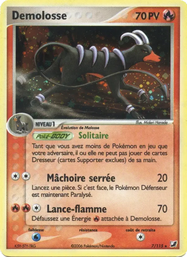 Carte Demolosse