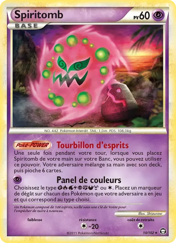 Carte Spiritomb