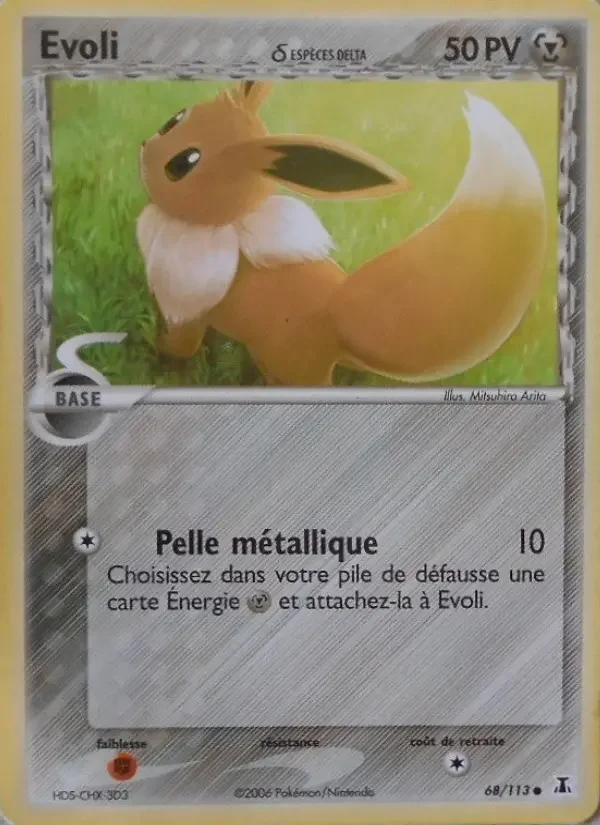 Carte Evoli δ