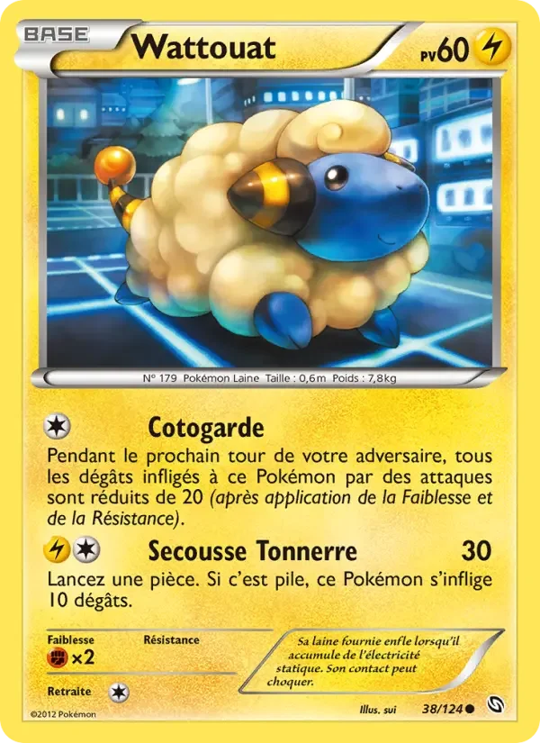 Carte Pokémon Wattouat — Dragons Exaltés