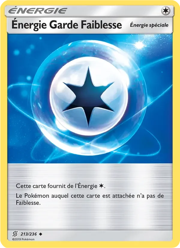 Carte Pokémon Énergie Garde Faiblesse — Harmonie des Esprits
