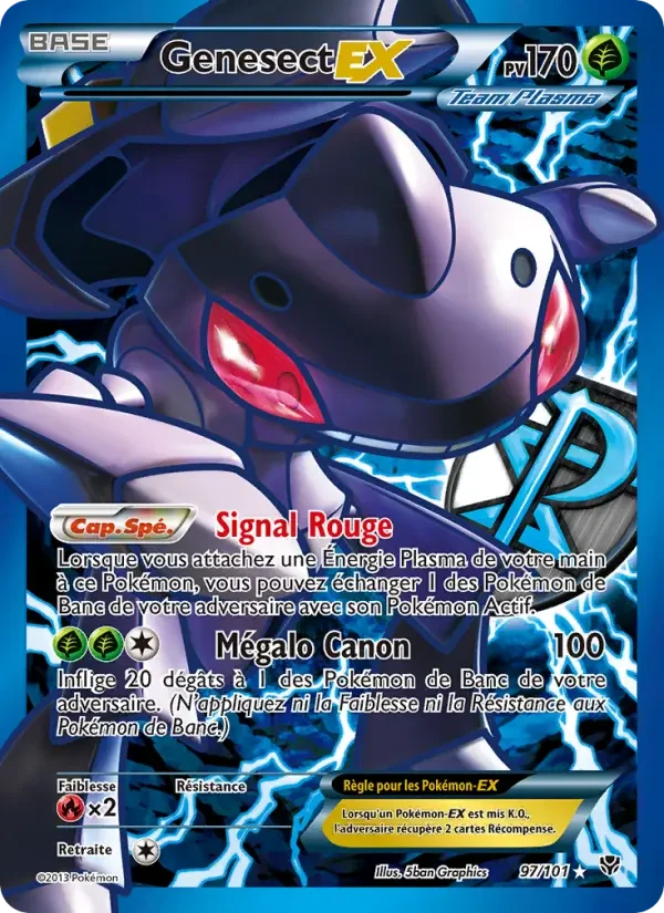 Carte Genesect EX