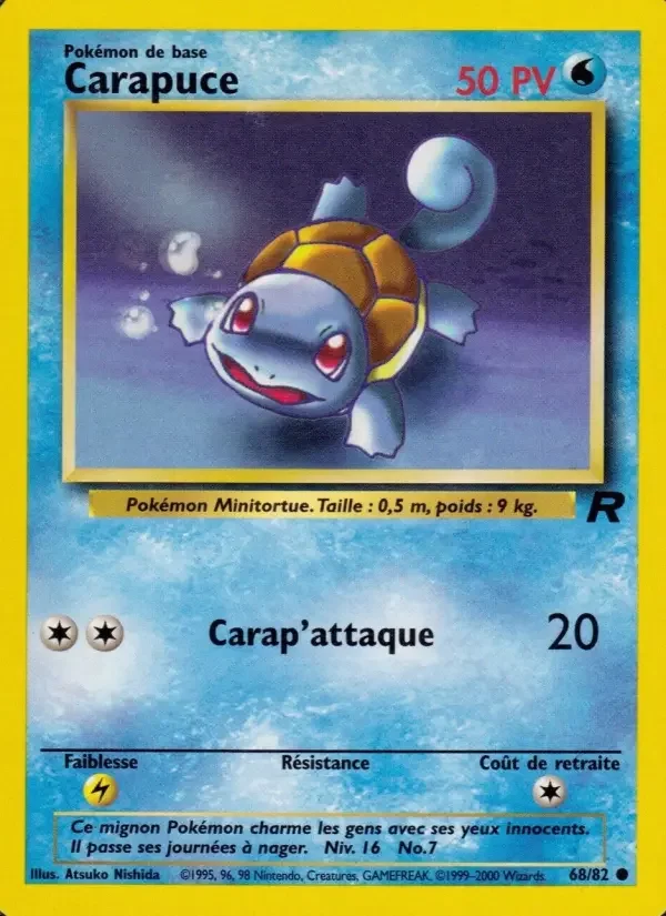 Carte Carapuce