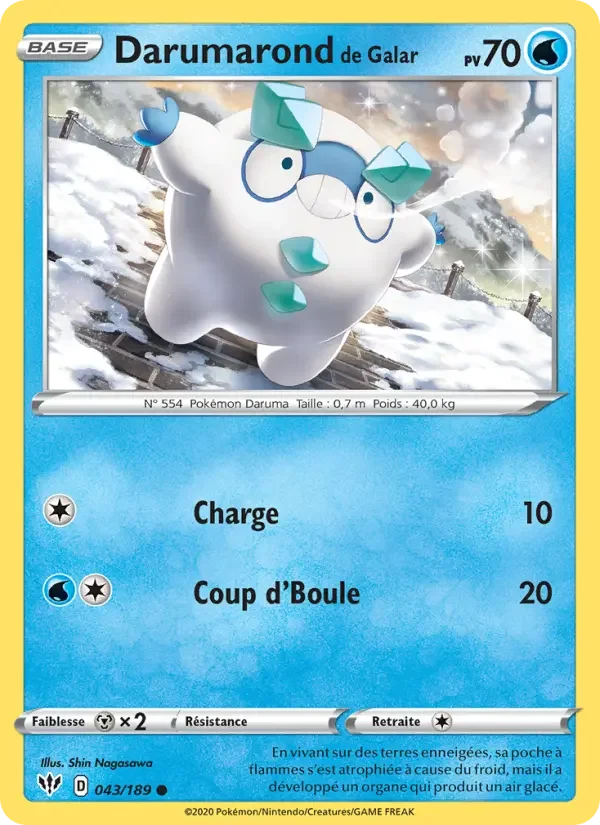 Carte Darumarond de Galar