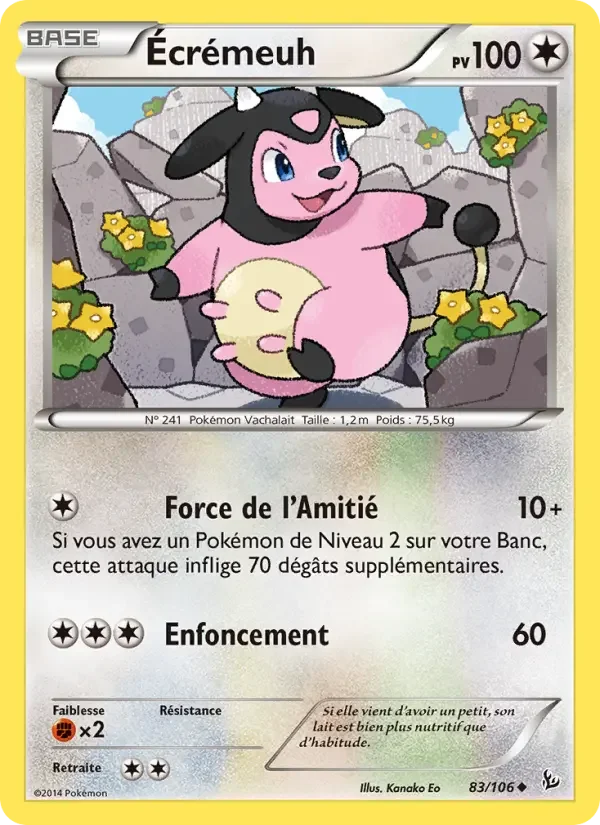 Carte Écrémeuh