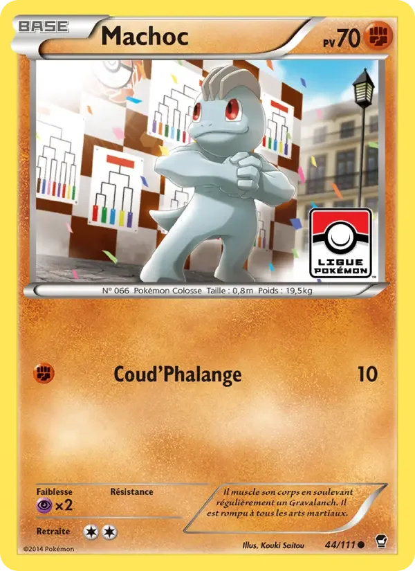 Carte Pokémon Machoc — Poings Furieux