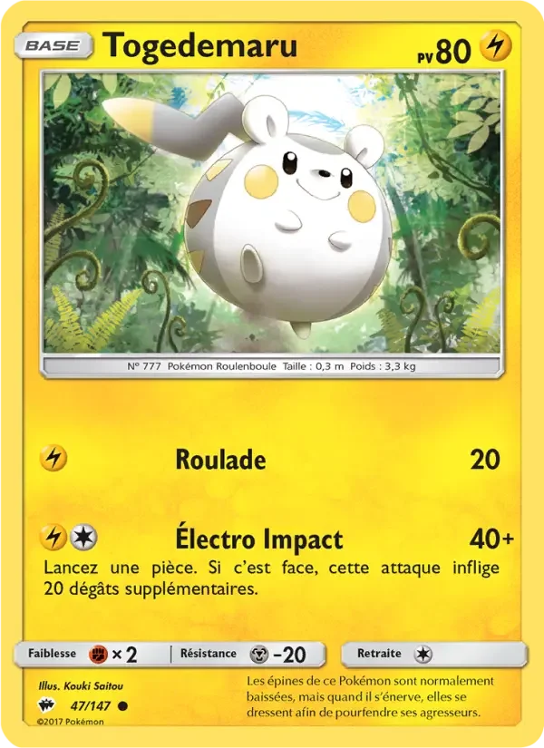 Carte Togedemaru