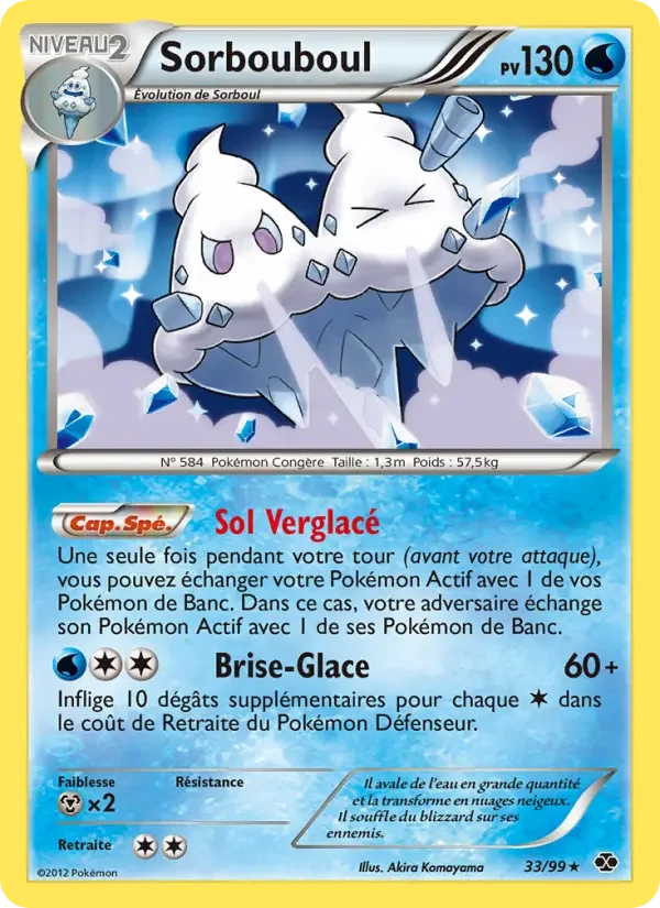 Carte Pokémon Sorbouboul — Destinées Futures