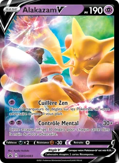 Carte Pokémon Alakazam V — Promos Épée et Bouclier