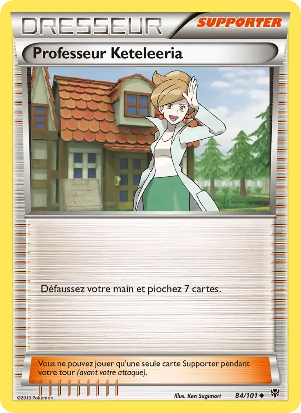 Carte Professeur Keteleeria
