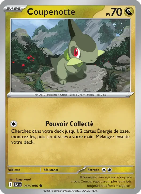 Carte Coupenotte