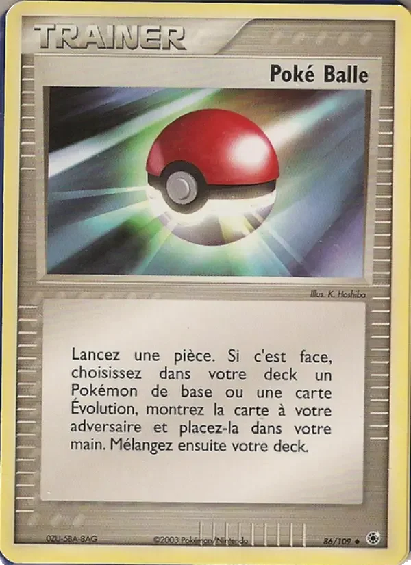 Carte Poké Balle
