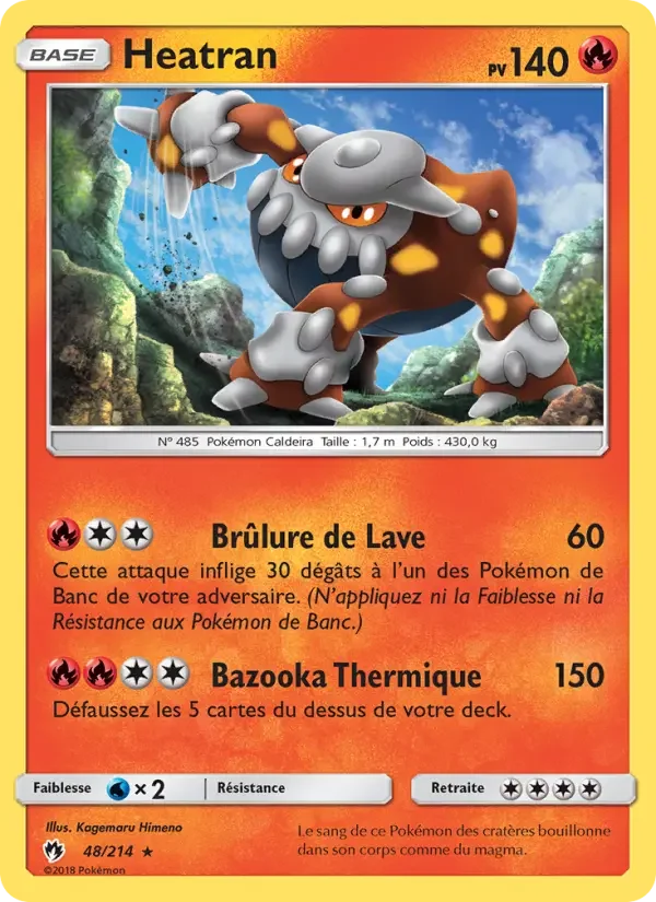 Carte Heatran