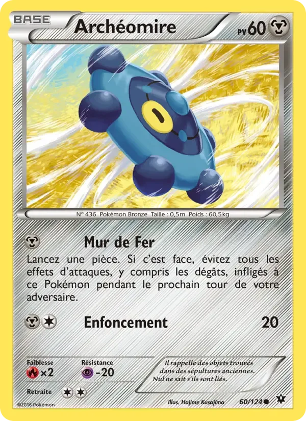 Carte Pokémon Archéomire — Impact des Destins
