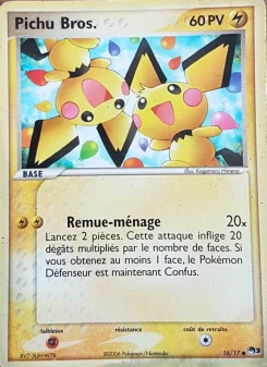 Carte Pokémon Pichu Bros. — POP 3