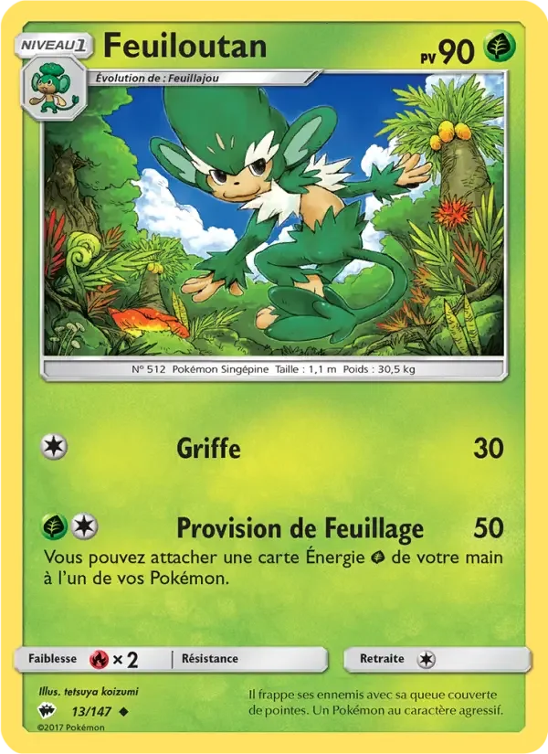 Carte Feuiloutan