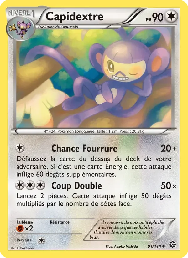 Carte Capidextre