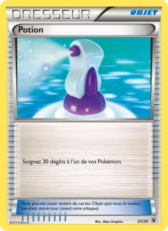 Carte Pokémon Potion — Bienvenue à Kalos