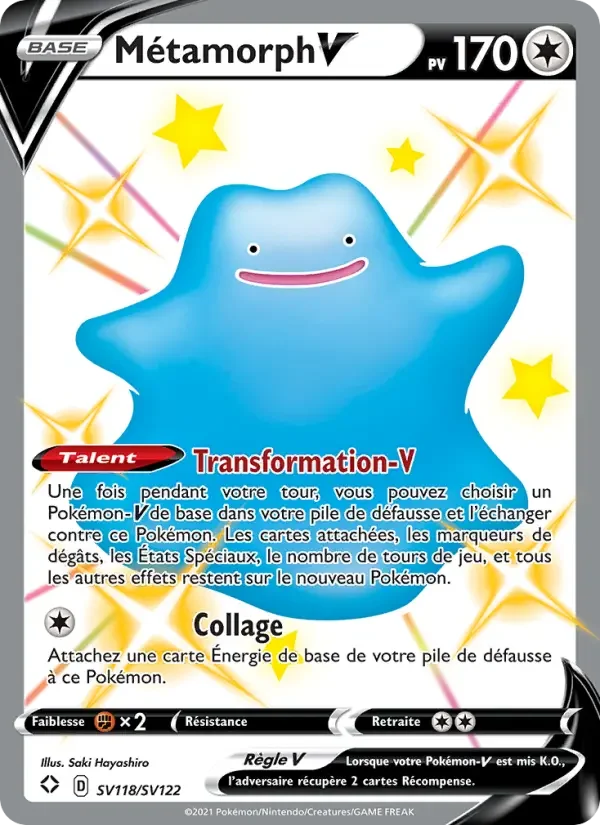 Carte Métamorph V