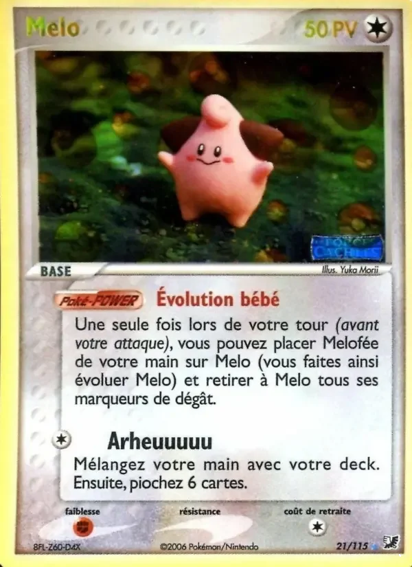 Carte Pokémon Melo — Forces Cachées