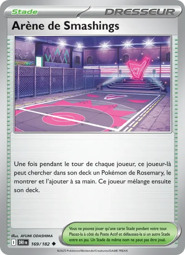 Carte Pokémon Arène de Smashings — Rivalités Destinées