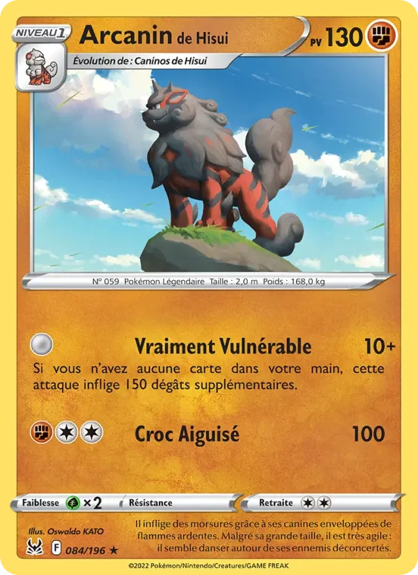 Carte Arcanin de Hisui