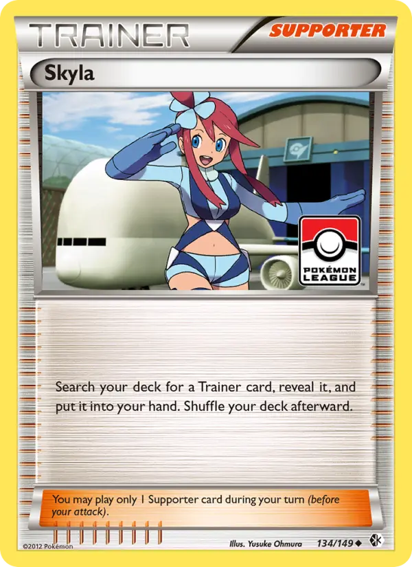Carte Pokémon Skyla — Promos X&Y