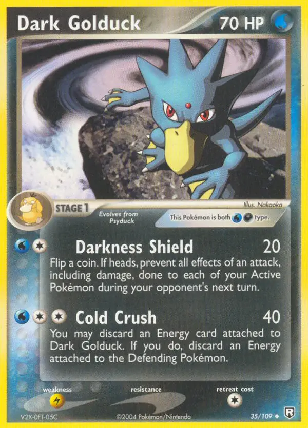 Carte Pokémon Dark Akwakwak — EX Team Rocket Returns