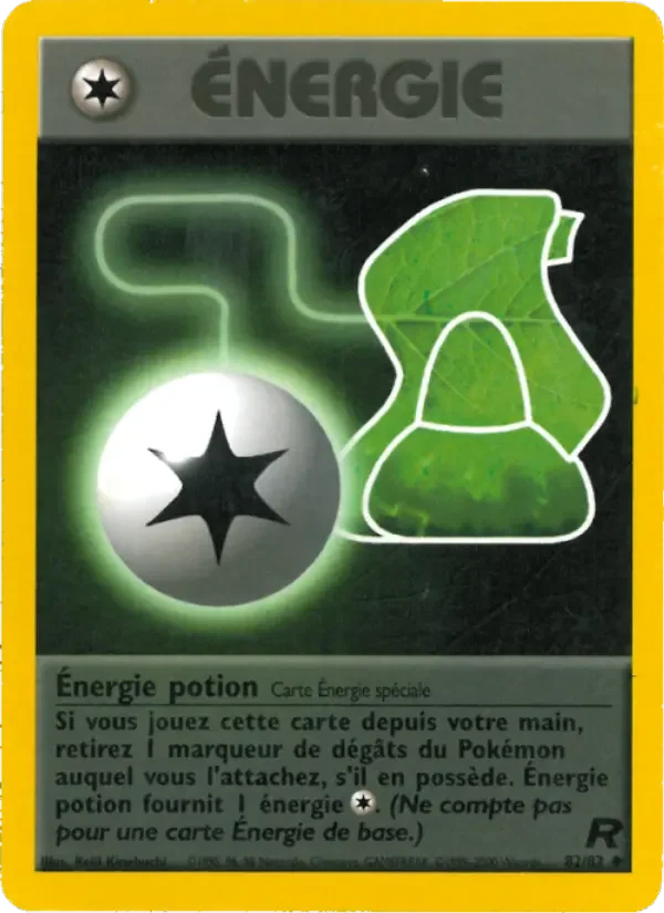 Carte Énergie potion