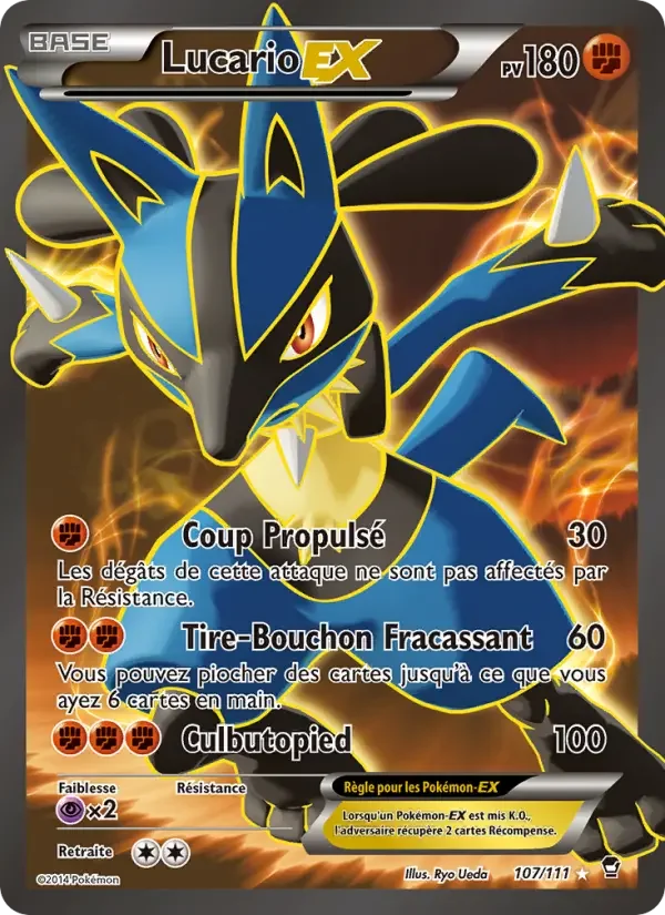 Carte Lucario EX
