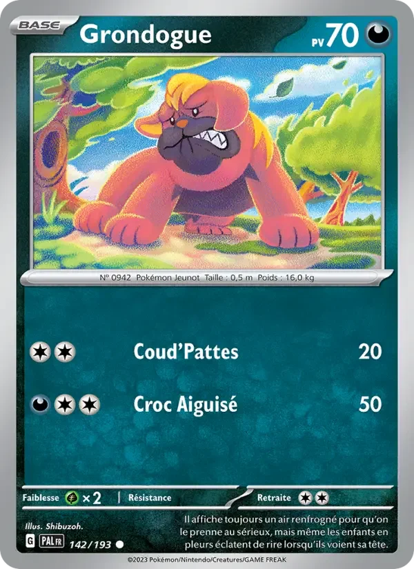 Carte Grondogue