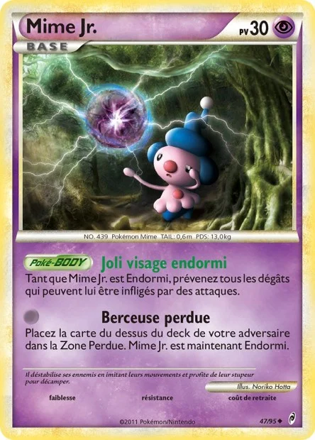 Carte Pokémon Mime Jr. — L'Appel des Légendes