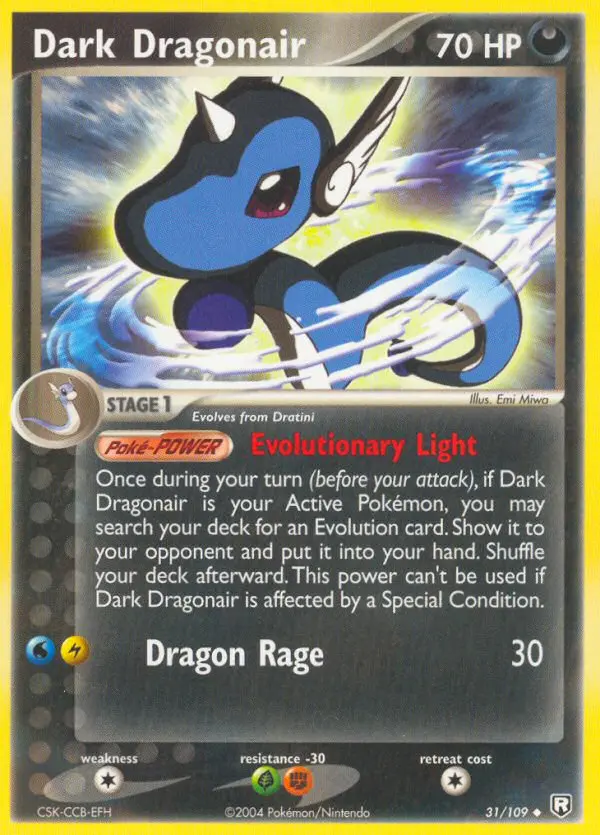 Carte Pokémon Dark Draco — EX Team Rocket Returns