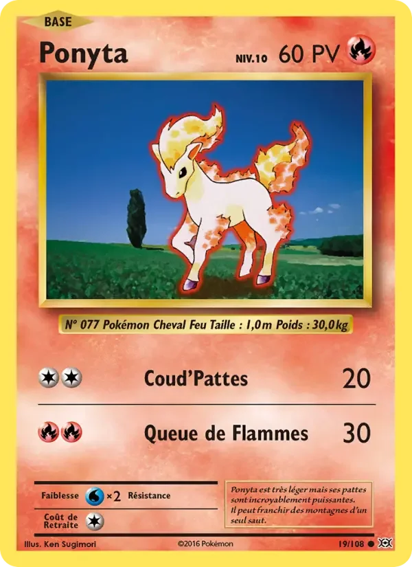 Carte Ponyta