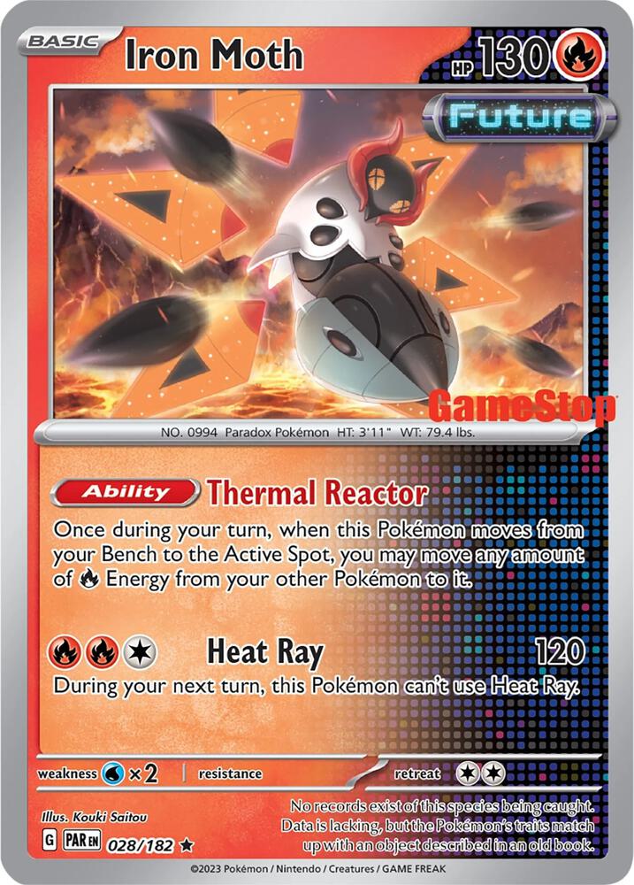Carte Pokémon Mite-de-Fer — Faille Paradoxe