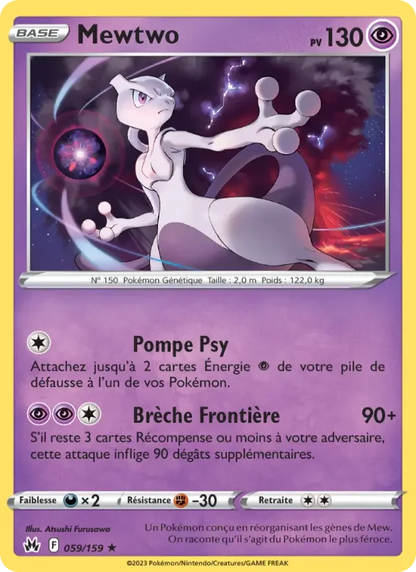 Carte Mewtwo