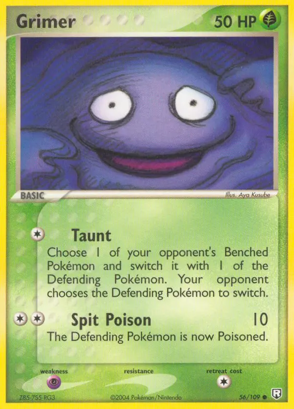 Carte Pokémon Tadmorv — EX Team Rocket Returns