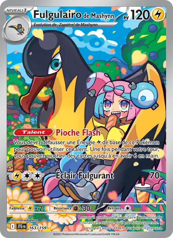 Carte Pokémon Fulgulairo de Mashynn — Aventures Ensemble