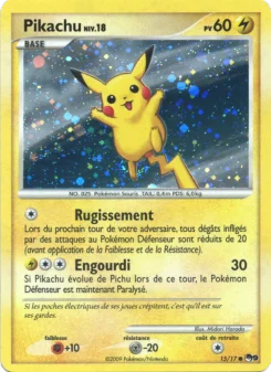 Carte Pikachu
