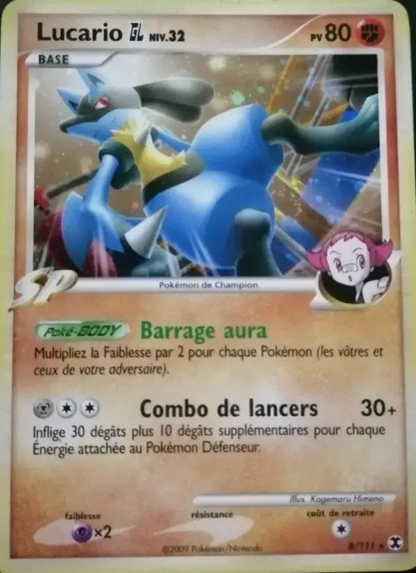 Carte Lucario Niv. 32