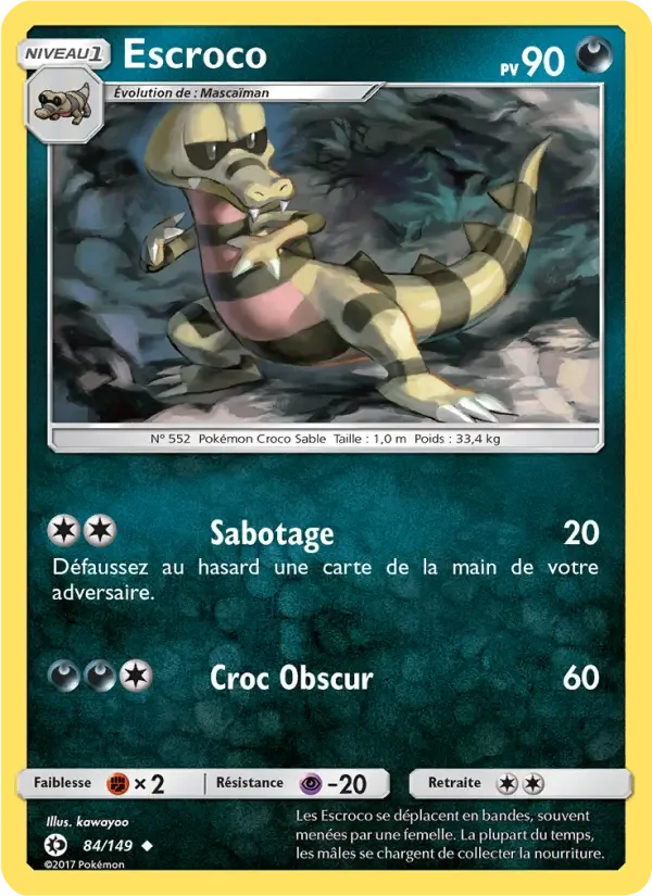 Carte Escroco