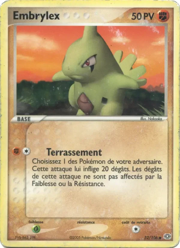 Carte Embrylex