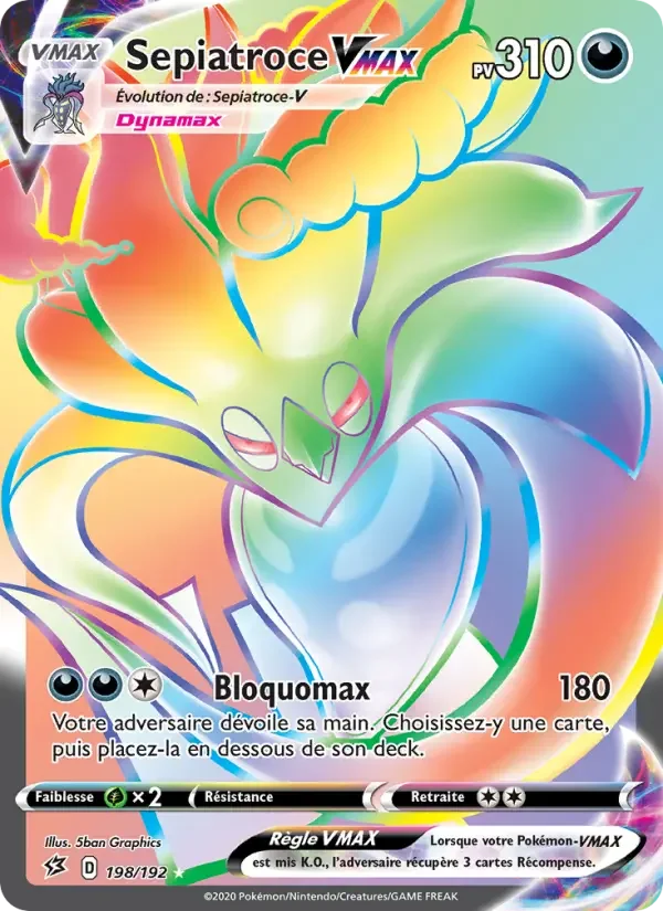 Carte Sepiatroce VMAX