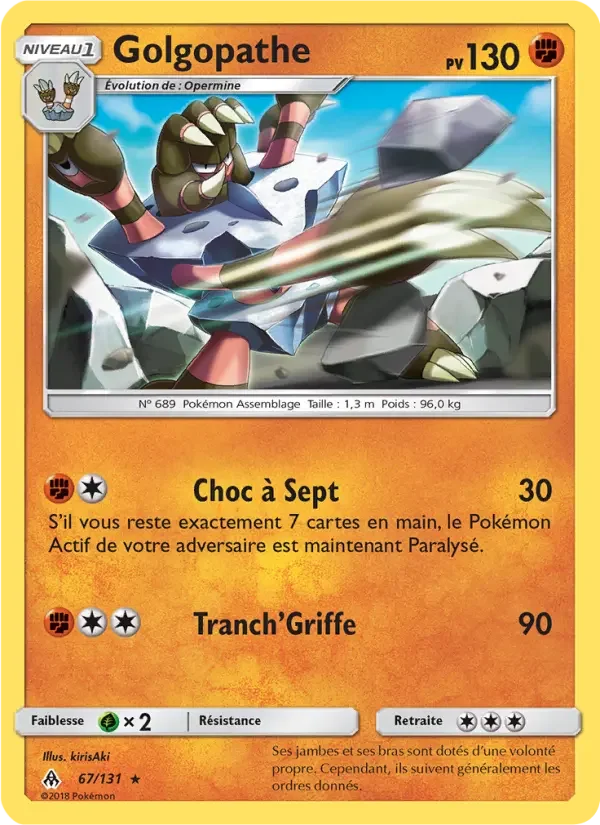 Carte Golgopathe