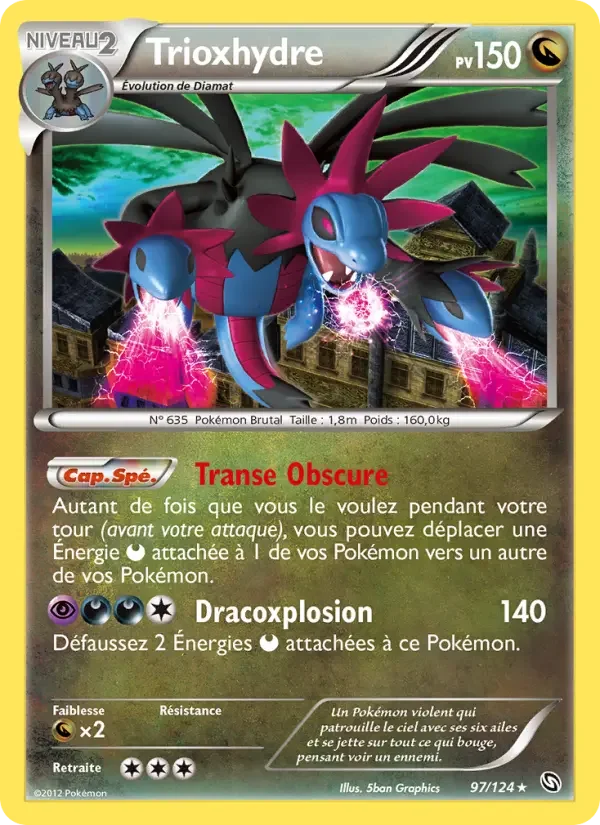 Carte Pokémon Trioxhydre — Dragons Exaltés