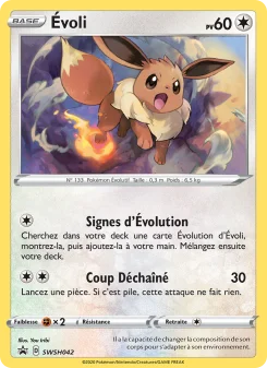 Carte Pokémon Évoli — Promos Épée et Bouclier