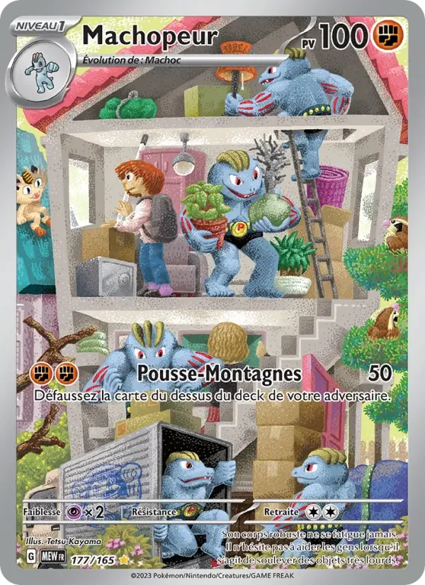 Carte Pokémon Machopeur — Pokémon 151