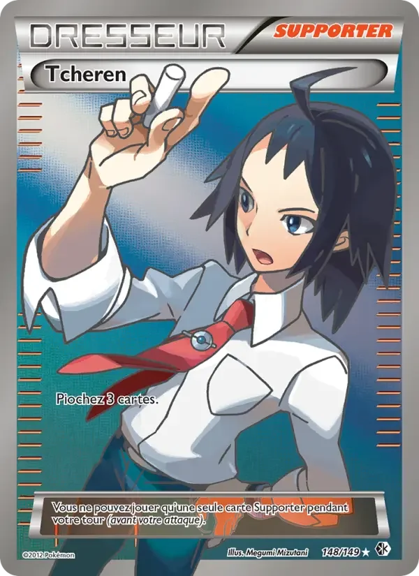 Carte Pokémon Tcheren — Frontières Franchies
